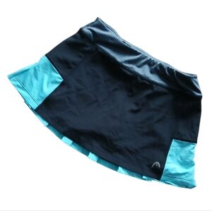 Head Women's Size Extra Small Black and Blue Skirt